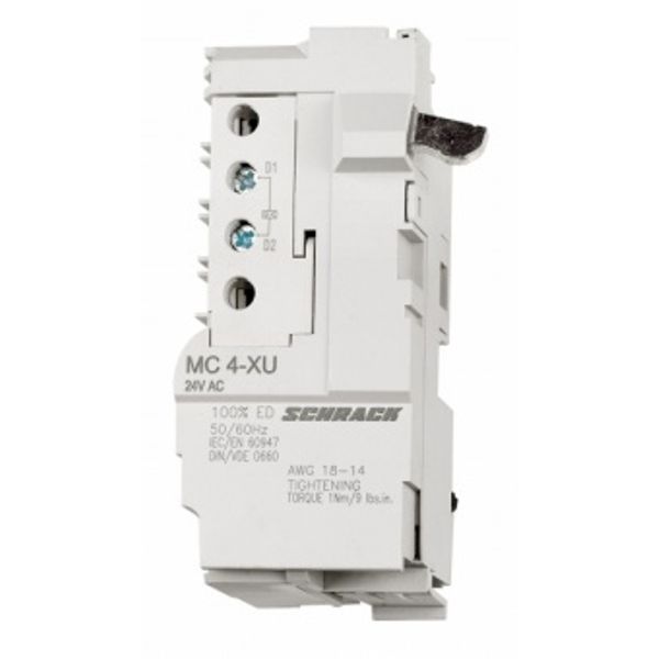 Under Voltage Release 208-240VAC for MC4 image 1