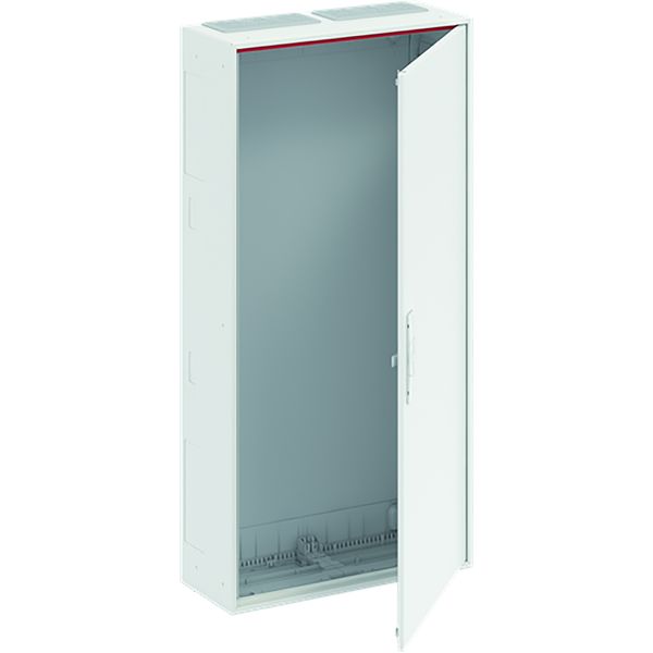 A27 ComfortLine A Wall-mounting cabinet, Surface mounted/recessed mounted/partially recessed mounted, 168 SU, Isolated (Class II), IP44, Field Width: 2, Rows: 7, 1100 mm x 550 mm x 215 mm image 1