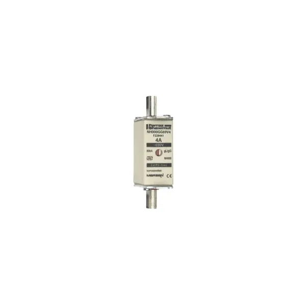 Fuse-link NH000 gG 690VAC 4A live tags Double indicator image 2