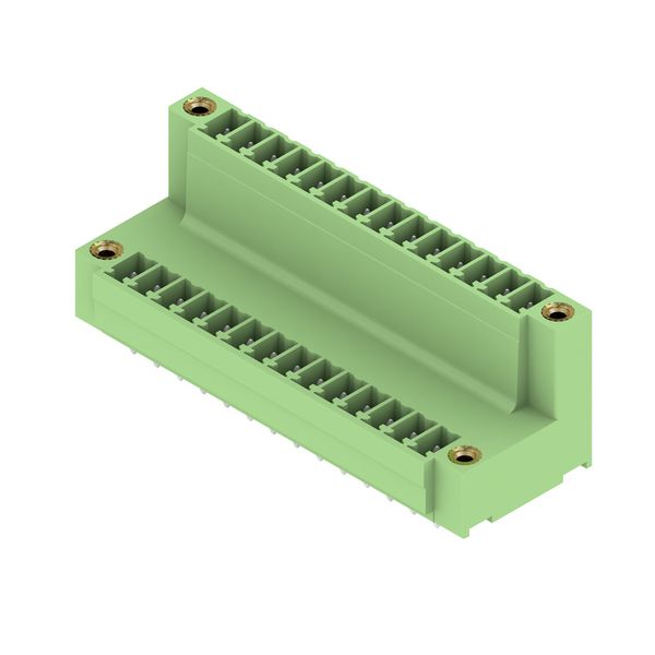 PCB plug-in connector (board connection), 3.81 mm, Number of poles: 28 image 2