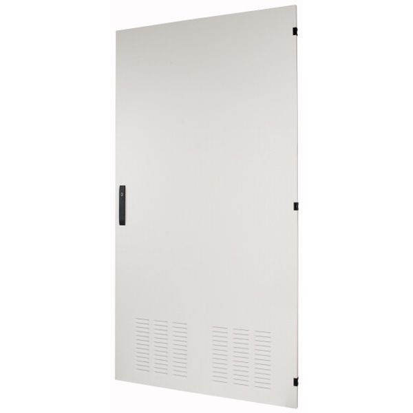 Section wide door, ventilated, right, HxW=2000x1000mm, IP42, grey image 1