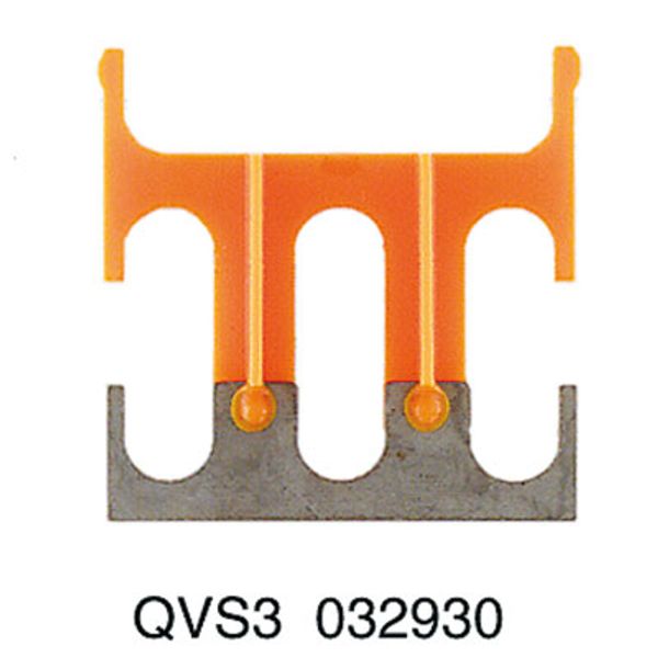 Cross-connector (terminal), when screwed in, Number of poles: 3, Pitch image 1