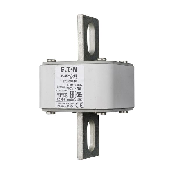 Fuse-link, high speed, 1400 A, AC 690 V, size 3, 76 x 92 x 135 mm, aR, IEC, UL image 10