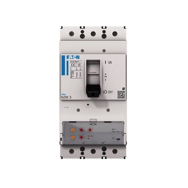 NZM3 PXR20 circuit breaker, 630A, 4p, plug-in technology image 4