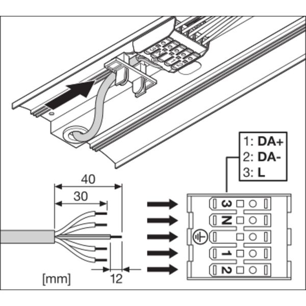 LINEAR IndiviLED® DIRECT/INDIRECT GEN 1 1500 56 W 4000 K DALI image 11