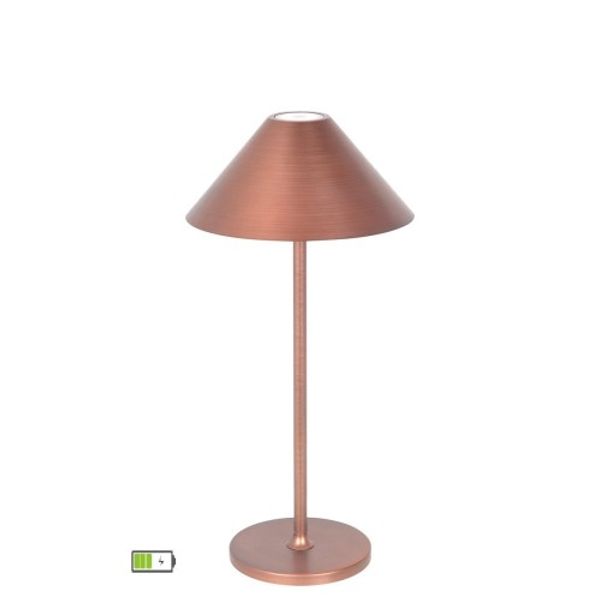 Table Light Copper Cone image 1