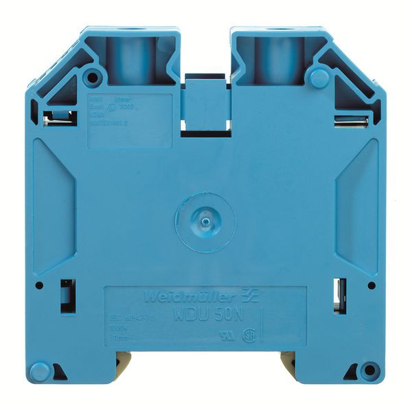 Feed-through terminal block, Screw connection, 50 mm², 1000 V, 150 A,  image 1
