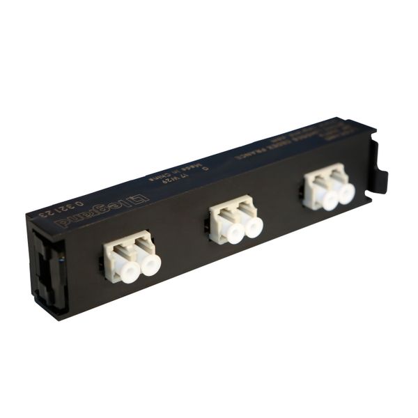 Set of 3 connectors LC duplex for multimode cassette image 1