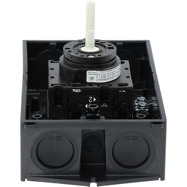 SUVA safety switches, T3, 32 A, surface mounting, 2 N/O, 2 N/C, STOP function, with warning label „Interrupteur de sécurité“, Indicator light 230 V image 38