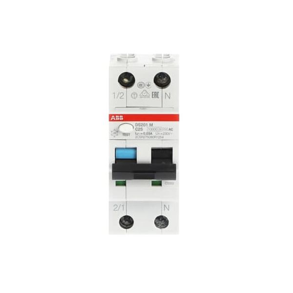 DS201 M B25 AC30 Residual Current Circuit Breaker with Overcurrent Protection image 3