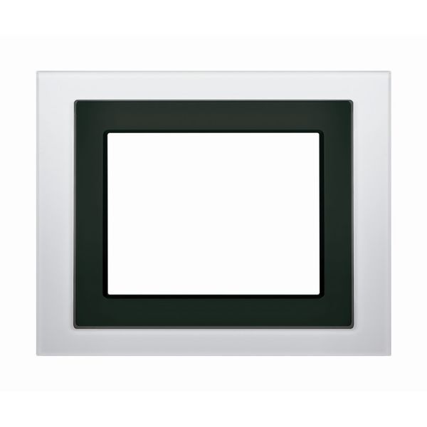 Design frame, glass white image 1