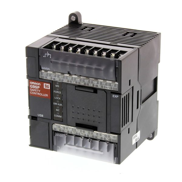 G9SP Standalone Safety controller, 10 safety input, 4 safety output, 4 image 3