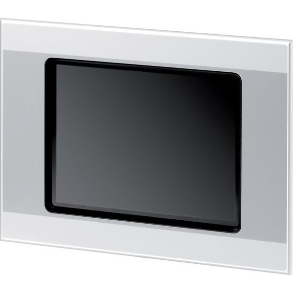Single touch display, 12-inch display, 24 VDC, IR, 800 x 600 pixels, 2x Ethernet, 1x RS232, 1x RS485, 1x CAN, PLC function can be fitted by user image 24