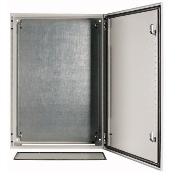 Wall enclosure with mounting plate, HxWxD=700x500x200mm image 1