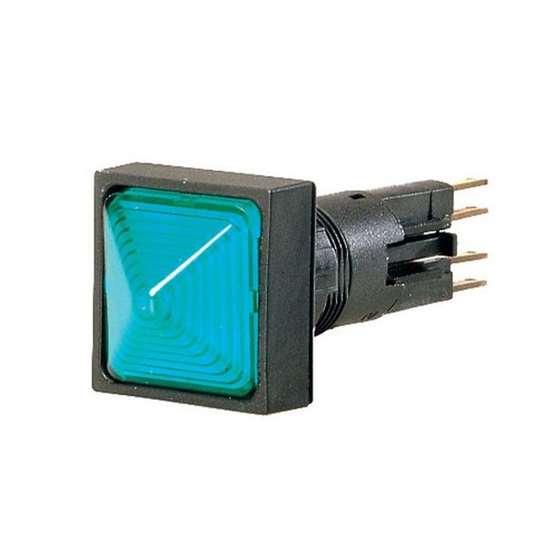 Indicator light, raised, blue image 3