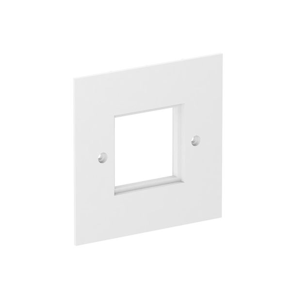VH-P4 RW Cover plate 1x Modul 45 95x95mm image 1