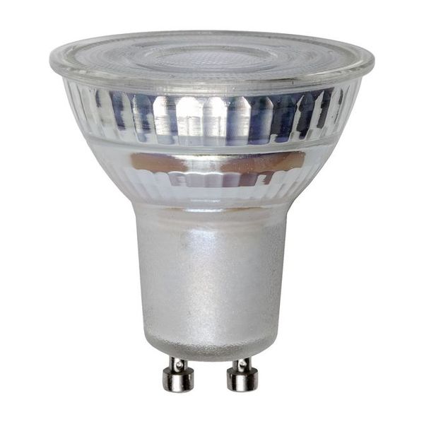 LED GU10 MR16 Glass 50x55 230V 375Lm 5.2W 930 38° AC Dim image 1