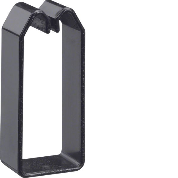 Cable retaining clip made of PVC for DNG 75x37mm black image 1