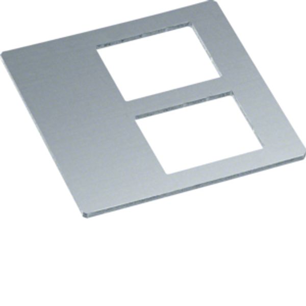 Support plate f 2-gang RJ45 19,3x14,8 mm image 1