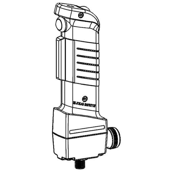 3-pos device JSHD4-3 with M12 connection (8 poles) and emergency stop image 1