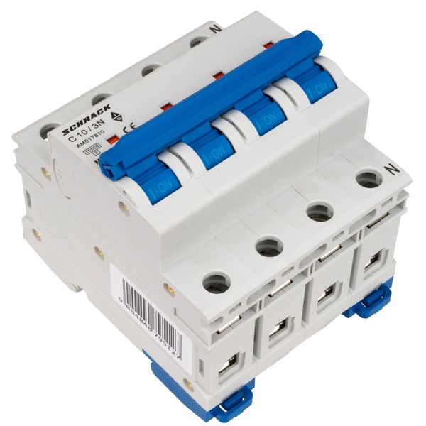 Miniature Circuit Breaker (MCB) AMPARO 10kA, C 10A, 3+N image 3