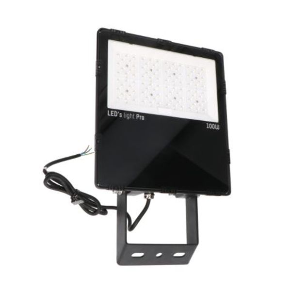 Floodlight - 100W 13000lm 4000K IP66  - CREE LED - Sosen Driver - Black image 1