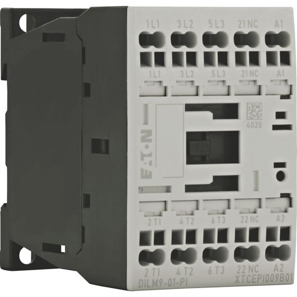 Contactor, 3 pole, 380 V 400 V 4 kW, 1 NC, 110 V 50 Hz, 120 V 60 Hz, AC operation, Push in terminals image 8