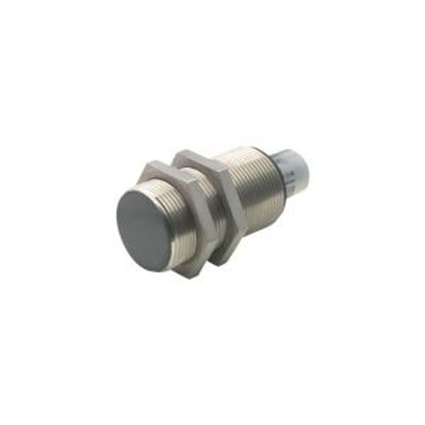 Proximity switch, E57 Premium+ Series, 1 NC, 2-wire, 20 - 250 V AC, M30 x 1.5 mm, Sn= 10 mm, Flush, Stainless steel, Plug-in connection M12 x 1 image 2