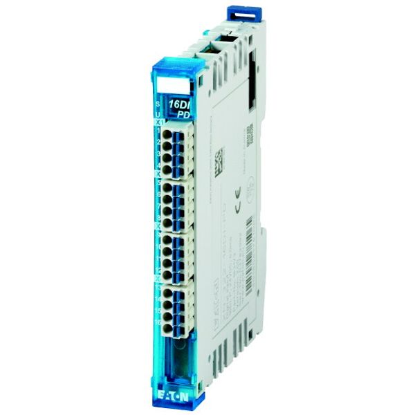 Digital input module, 16 digital inputs 24 V DC each, pulse-switching, 5.0 ms image 2