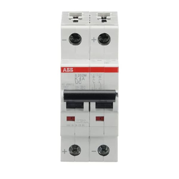 S202M-K4UC Miniature Circuit Breaker - 2P - K - 4 A image 2