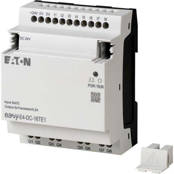 I/O expansion, For use with easyE4, 24 V DC, Inputs expansion (number) digital: 8, screw terminal image 7