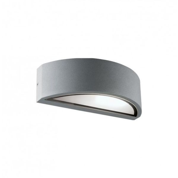 Wall Lamp Aluminum Silver Rhodes image 1