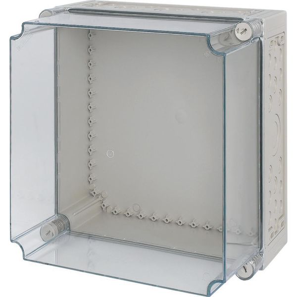 Insulated enclosure, +knockouts, HxWxD=375x375x275mm image 2