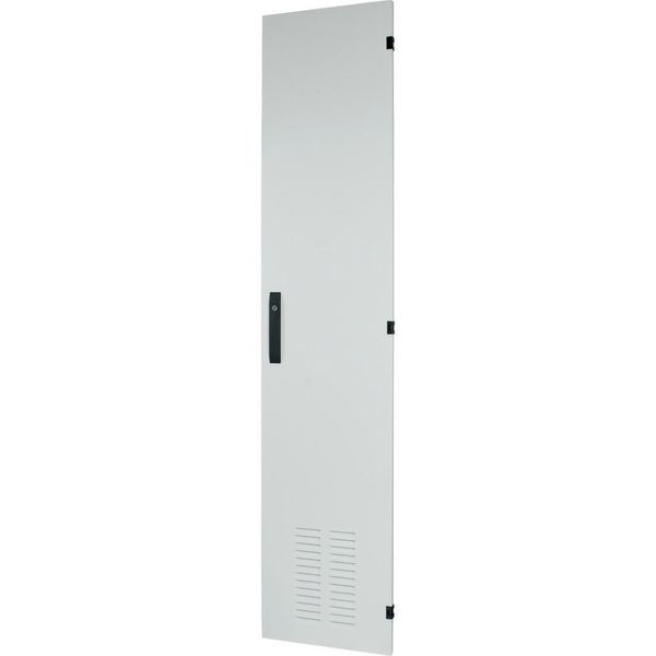 Section wide door, ventilated, right, HxW=2000x425mm, IP42, grey image 2