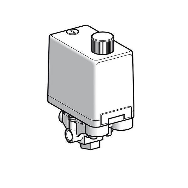 Pressure sensor XMP - 25 bar- G 1/4 female - 3 NC- ON/OFF knob control image 1