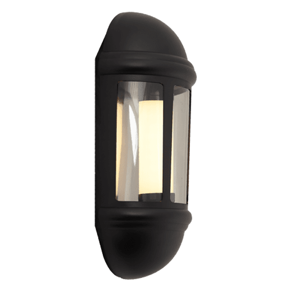 Latina Half Lantern Photocell Black image 1