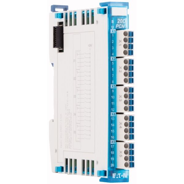 Digital input module, 20 digital inputs 24 V DC each, pulse-switching, 2/4 CNT, 25 kHz image 6