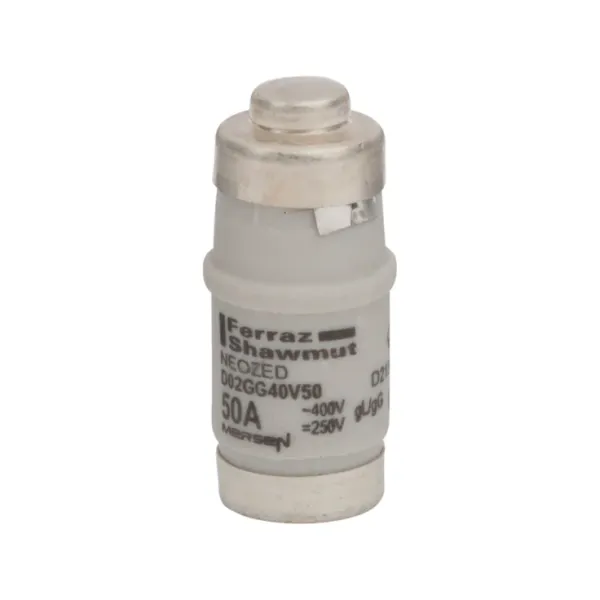 D0 Fuse-link Neozed gG Size D02 400VAC 250VDC 50A White By 50 image 2