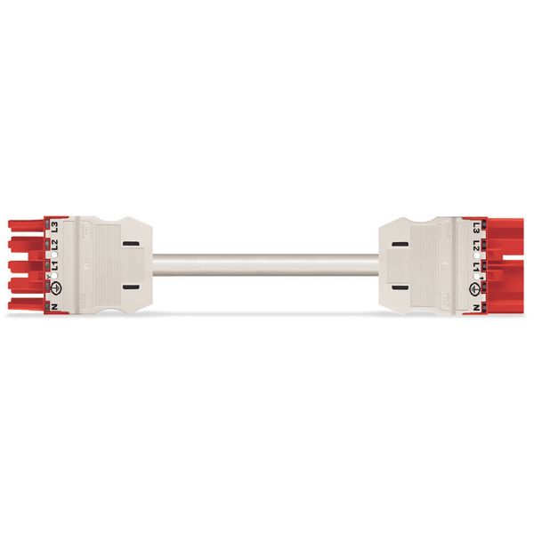 pre-assembled interconnecting cable;Eca;Socket/plug;red image 3