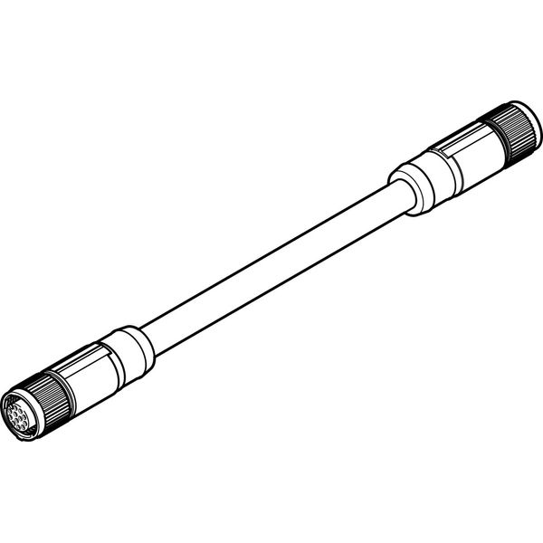 NEBS-M12G12-KS-2-SM12G12 Connecting cable image 1