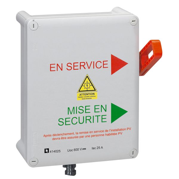 PV SWITCH OFF BOX SAFE FIREMEN image 1