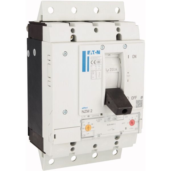 Circuit-breaker, 4p, 200A, plug-in module image 4