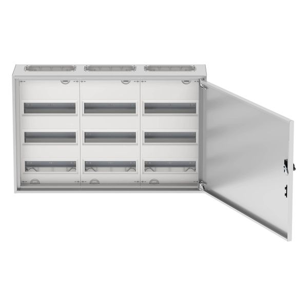 Wall-mounted enclosure EWK complete, IP31, 108 SU, protection class II, HxWxD=500x800x230mm image 22