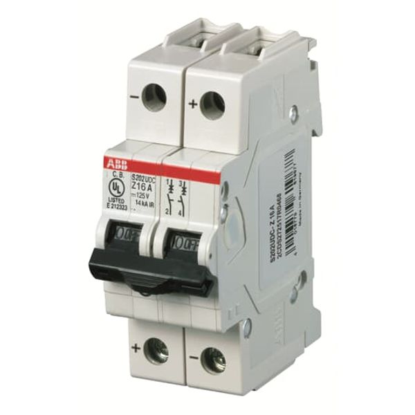 S202UDC-Z60 Miniature Circuit Breaker - 2P - Z - 60 A image 2