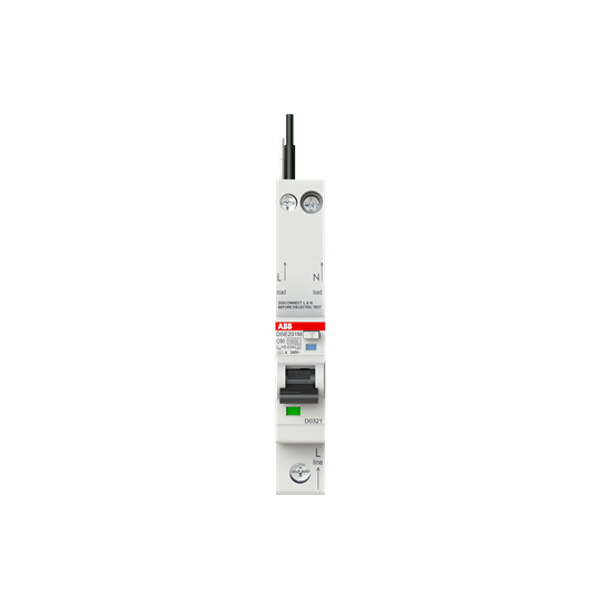 DSE201 M C50 A30 - N Black Residual Current Circuit Breaker with Overcurrent Protection image 3
