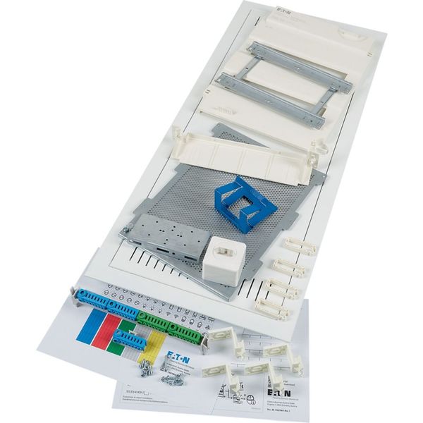 Flush-mounting expansion kit Hybrid 5-row, 24MU, form of delivery for projects image 2