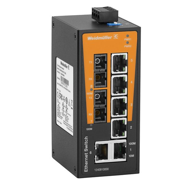 Network switch (unmanaged), unmanaged, Fast Ethernet, Number of ports: image 1