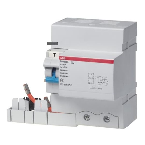 DDA802 A-63/0.3 Residual Current Device Block image 5