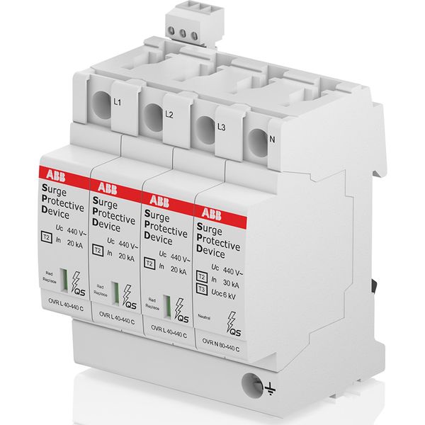 OVR T2 3N 40-440 P QS Surge Protective Device image 2