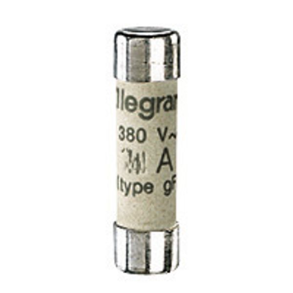 Domestic cartridge fuse - cylindrical type gG 8 x 32 - 10 A - with indicator image 1